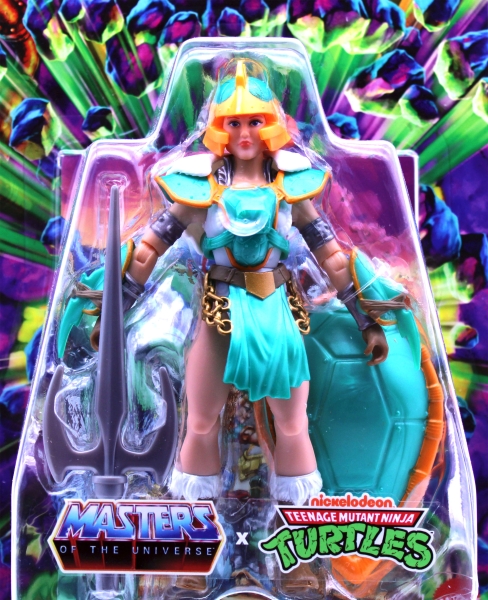 MOTU x TMNT: Turtles of Grayskull Actionfigur Teela 14 cm von Mattel